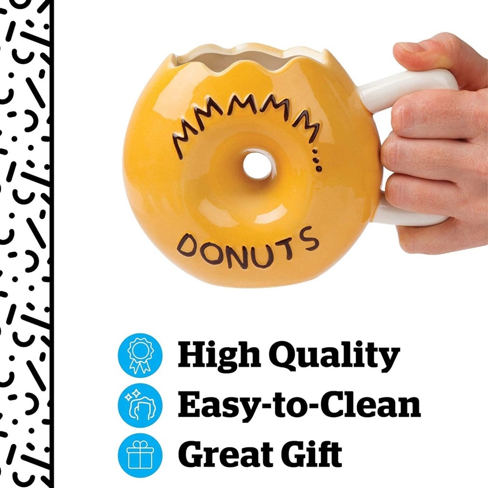 Frosted Donut Coffee Mug | Big Mouth Inc.